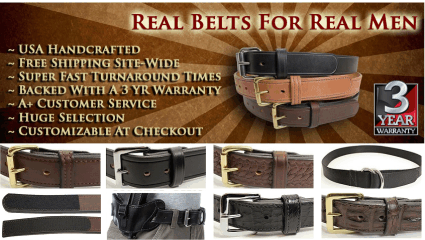eshop at Bullhide Belts's web store for American Made products